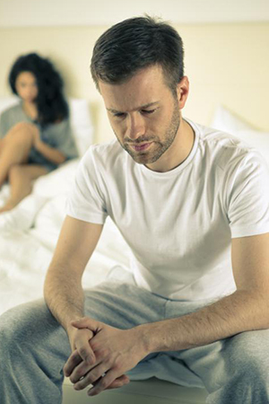 Erectile dysfunction treatment illustration